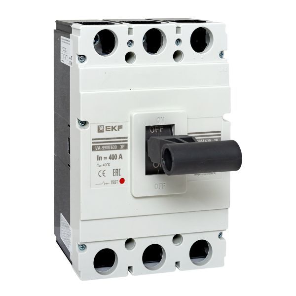 Выключатель автоматический ВА-99М 630/400А 3P 50кА EKF