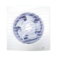Осевой вентилятор ВИЕНТО, вытяжной с обратным клапаном, таймером и датчиком влажности, В125СНК STILL