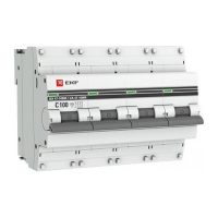 Автоматический выключатель ВА 47-100M 4P 100А (C) 10kA без теплового расцепителя EKF PROXIMA