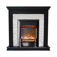 Каминокомплект InterFlame Сиена ЕС c Fobos Black венге