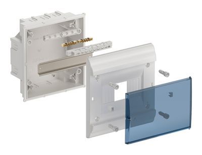 PRIME Корпус пластиковый ЩРВ-П-6 модулей встраиваемый белый IP41 IEK