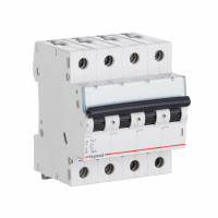 Выкл. автом. 4П  16А хар-ка С  6кА/10кА  LGR TX3 403958 Legrand