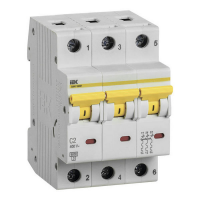 KARAT Автоматический выключатель ВА47-60M 3P C 2А 6кА IEK