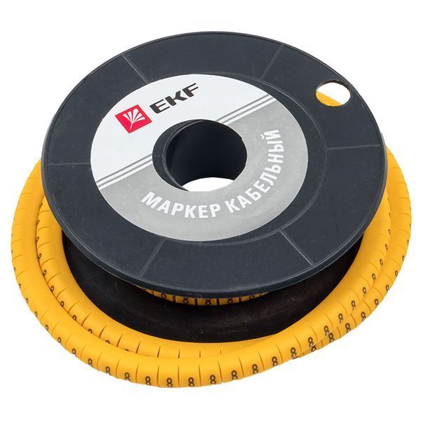 Маркер кабельный 1,5 мм2 "8" (1000 шт.) (ЕС-0) EKF PROxima
