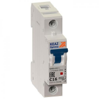 Выкл.автом.  1П  32А  хар-ка C  6кА  КЭАЗ OptiDin BM63-1C32-УХЛ3