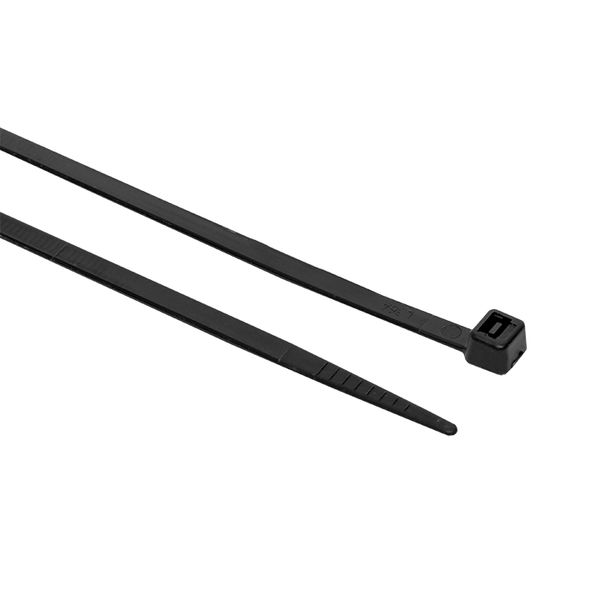 Хомут P6.6 стандартный (ч), 3.6x200 (100шт) FlexLock EKF