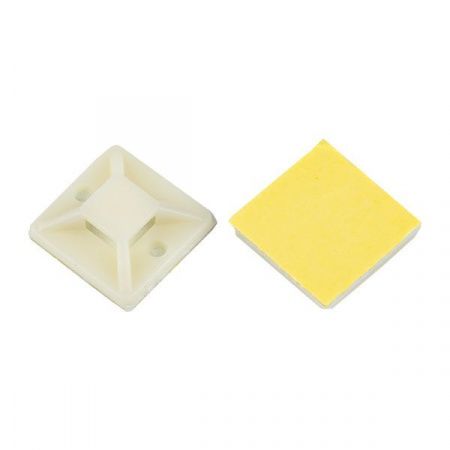 Площадка самоклеящаяся (20x20мм.) белая (100шт.) EKF PROxima