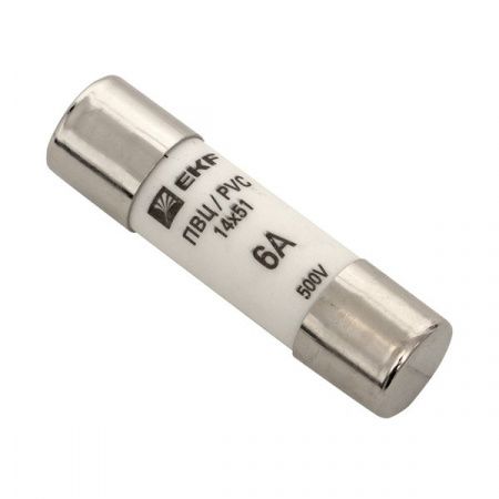 Плавкая вставка цилиндрическая ПВЦ (14x51) 6А EKF