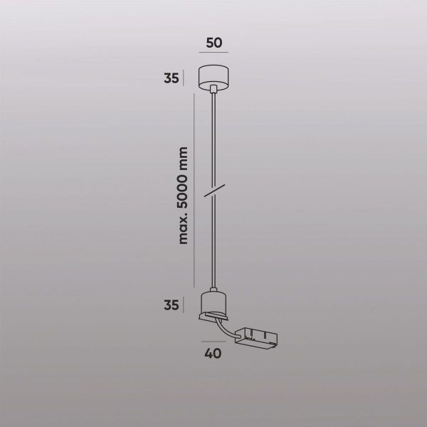 Подвод питания Denkirs Smart Base TR2124-BK