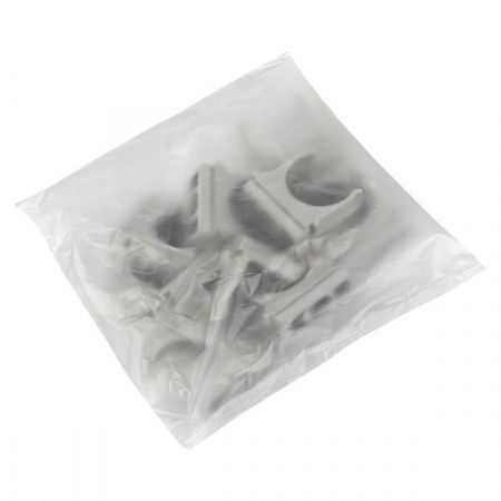 Крепеж-клипса d25 мм (10 шт) серая EKF-Plast