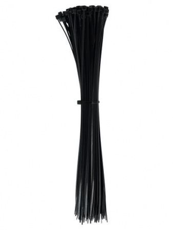 Хомут 2,5х250мм нейлон черный (100шт) IEK