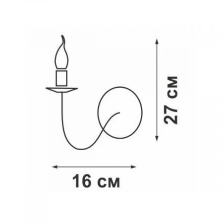Бра Vitaluce V1339/1A