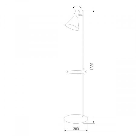 Торшер TK Lighting 5864 Jump