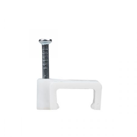 Скоба крепежная квадратная (плоская) (10мм.) (50шт.) EKF PROxima