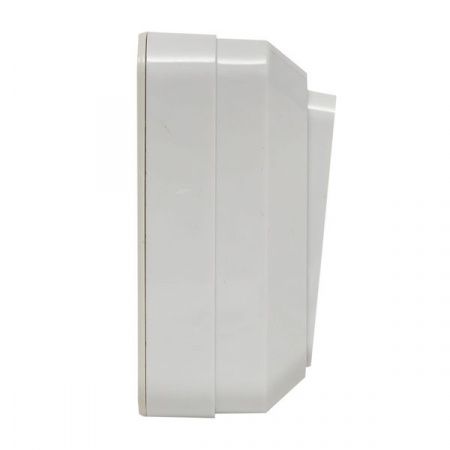 Рим Выключатель 1-клавишный с индикатором 10А белый EKF