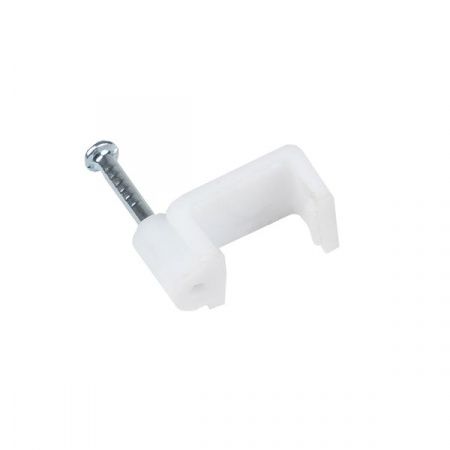 Скоба крепежная квадратная (плоская) (10мм.) (50шт.) EKF PROxima