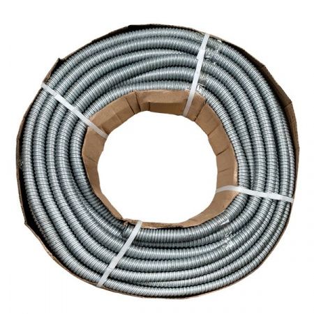 Металлорукав Р3-ЦХ-25 с протяжкой (50 м) EKF PROxima.