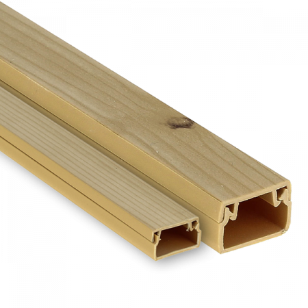 Канал кабельный (40x25) (24 м) светлое дерево EKF-Plast