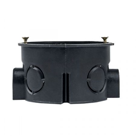 Коробка установочная приборная КМТ-010-044 со стыковочными узлами и саморезами для твердых стен (71x42) EKF PROxima