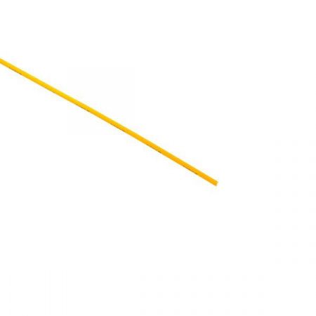 Термоусаживаемая трубка ТУТ нг 2/1 желтая рулон EKF PROxima