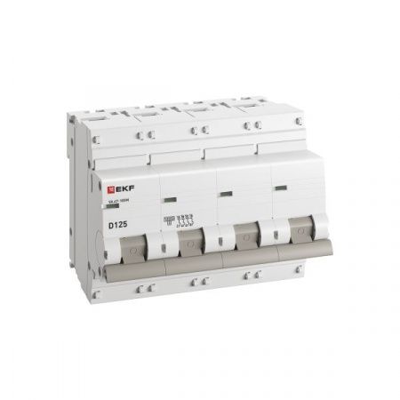 Автоматический выключатель ВА 47-100M 4P 125А (D) 10kA без теплового расцепителя EKF PROXIMA