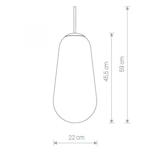 Плафон Nowodvorski Cameleon Pear L 8532