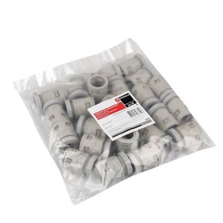 Коннектор для гофрированной трубы (25 мм) (25 шт) EKF-Plast