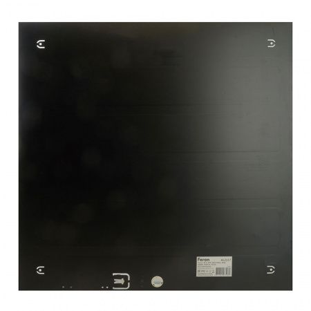 Светодиодная панель Feron AL2117 встраиваемая Армстронг 40W 6500K черный ЭПРА в комплекте 51338