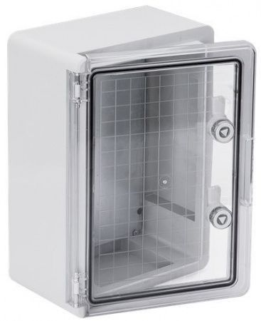 Корпус пластиковый ЩМПп 350х250х150мм прозрачная дверь УХЛ1 IP65 IEK