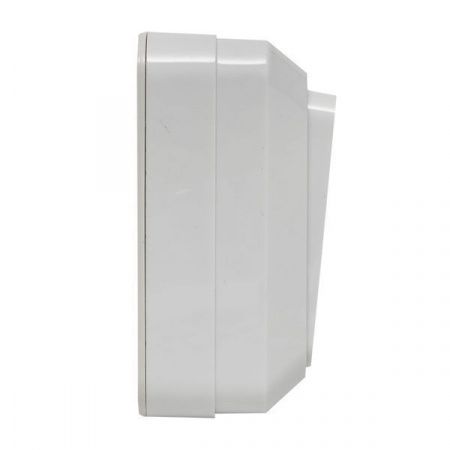 Рим Выключатель 2-клавишный с индикатором 10А белый EKF