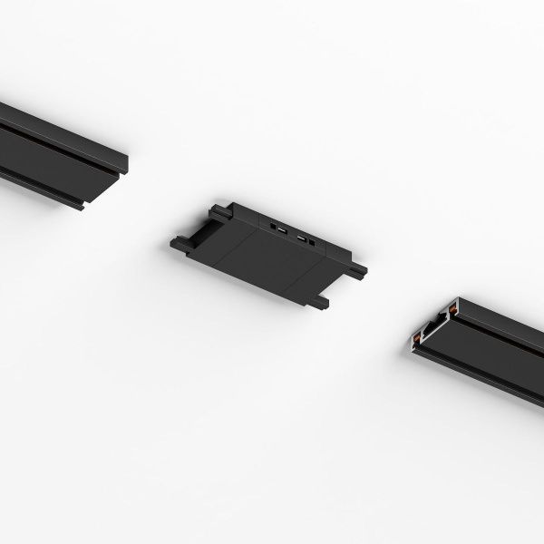 Соединитель четырёхсторонний для накладного шинопровода Elektrostandard Flat Magnetic 85003/00 черный a063738