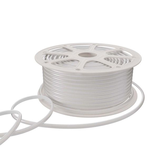 Светодиодная влагозащищенная лента Apeyron 11W/m 288LED/m COB холодный белый 50M 17-53