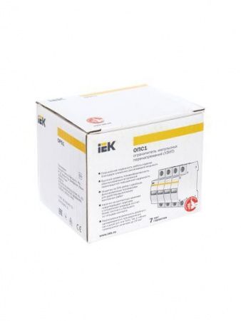 KARAT Ограничитель импульсного перенапряжения ОПС1-C 4P In=20кА Un=400В Im=40кА IEK