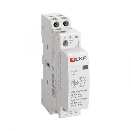 Контактор модульный КМ 25А 2NC 230В АС (1 мод.) PROXIMA EKF