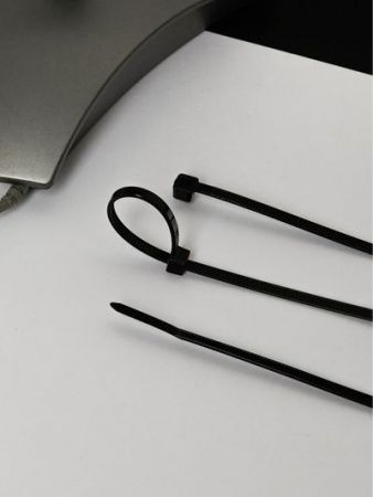 Хомут 3,6х200мм нейлон черный (100шт) IEK