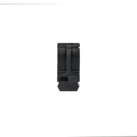 Крепеж-клипса d16 мм (10 шт) черная EKF-Plast