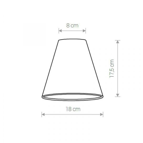 Абажур Nowodvorski Cameleon Cone S 8504
