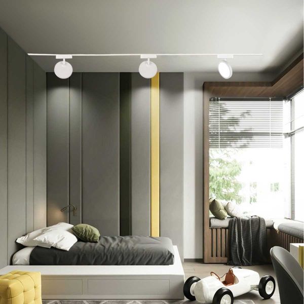 Трековый светодиодный светильник Reluce 13008-9.3-001UR magnetic LED9W BK