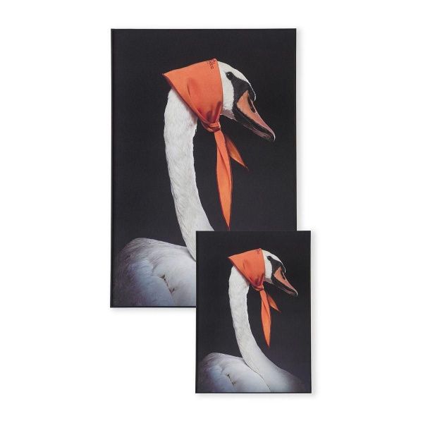 Картина Lumina Deco FP Hermes Swan 80-120