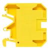 Клемма проходная винтовая JXB 10 мм2 желтая EKF