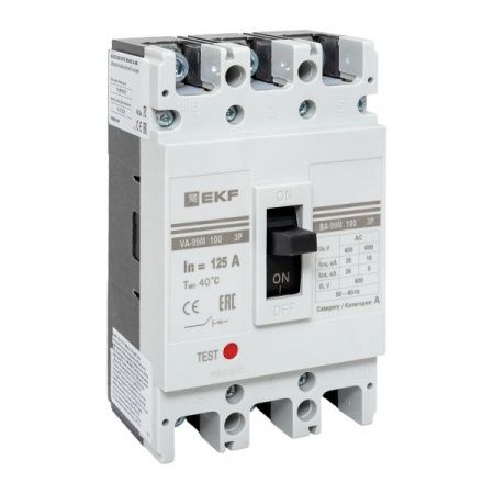 Выключатель автоматический ВА-99М 100/125А 3P 35кА EKF