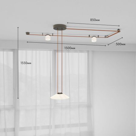 Трековая ременная система Denkirs Belty Set DK55SET02-01-BR