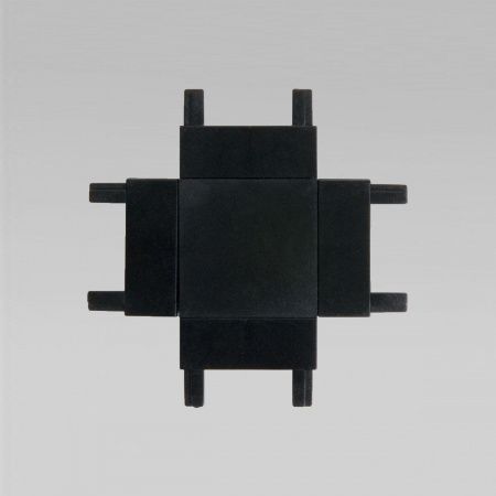 Соединитель четырёхсторонний для накладного шинопровода Elektrostandard Flat Magnetic 85003/00 черный a063738