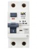 ARMAT Выключатель дифференциального тока R10N 2P 25А 30мА тип AC IEK