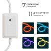 Комплект светодиодного НЕОНа Apeyron 220В, 6Вт/м, RGB, smd5050, 80д/м, 10*18мм, 10м, IP65 (контроллер, заглушка, крепеж - 10шт) 10-108